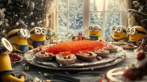 Новогодние песни Миньонов | Миньоны на зимних каникулах