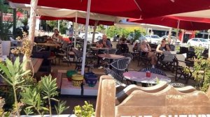 Пляжный ресторан в Анталье. Обзор ресторана " Cherry" на пляже Коньяалты в Анталье Турция. Анталья