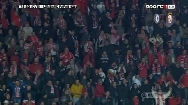 Gosztonyi András második gólja a DVTK - Lombard Pápa Termál FC mérkőzésen смотреть онлайн