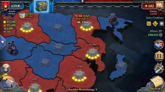 Dominations war attack.  Hannibal vs Vilage смотреть онлайн