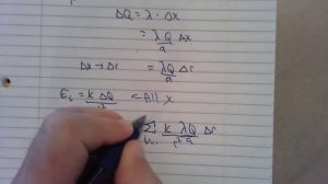 PHY2049 Another Coulomb's Law Integral Problem