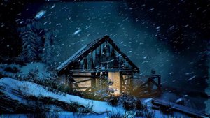 Звуки снежной бури на черном экране | Звуки снежной бури для сна. 5 часов прохладной атмосферы.