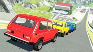 Эпические скоростные прыжки #135 — BeamNG Drive