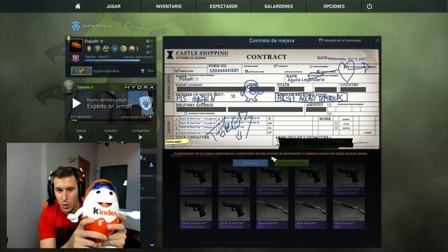 EL HUEVAZO Y LOS CONTRATOS AL 50% DE ESTAMPADA XD смотреть онлайн