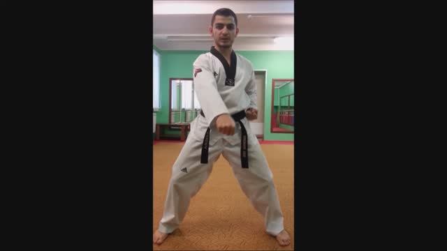 Taekwondo WTF. Удары руками Монтон Чириги, Аре Чириги, Ольгуль Чириги.