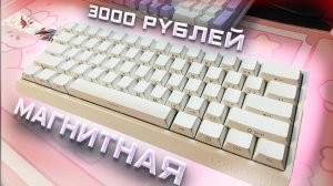 ЛУЧШАЯ БЮДЖЕТНАЯ МАГНИТНАЯ КЛАВИАТУРА. ЛУЧШЕ ЧЕМ ВУТИНГ? MAD60 he