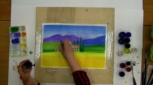 Пейзаж в стиле Прованс – Палитра. Изобразительное искусство