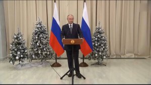 Putin speaks to media following SEEC meeting (26.12.2024)