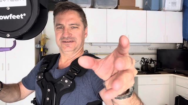 Steadicam Tutorial.  Pro tip on how to better hold any Steadicam for better horizon level.