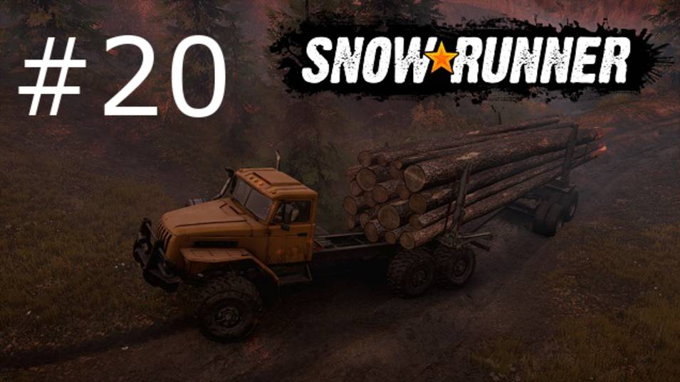 Игра "SnowRunner". Серия 20