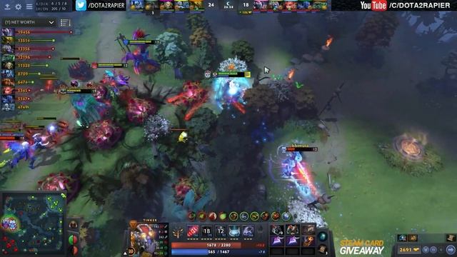 Topson Tinker Overwhelming Blink KEY ITEM again! His fingers REALLY Fast смотреть онлайн