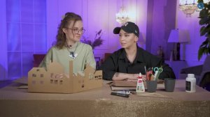 Мастер-класс «Картоно-пряничный домик»