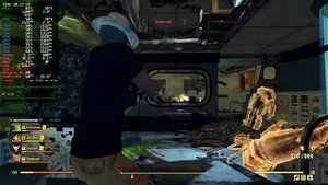 Steam Deck Oled, Fallout 76, средние настройки. Проба на мониторе.