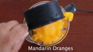 mandarin orange smoothie