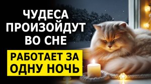 ВСЕЛЕННАЯ отправила ВАМ это видео! Исполни желание за одну ночь — медитация для сна