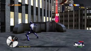 Spider-Man: Web of Shadows - Black Cat VS Spider-Man Battle
