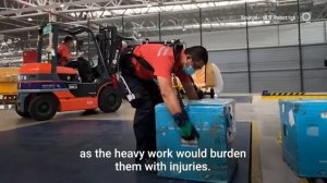 Новейший экзокостюм.