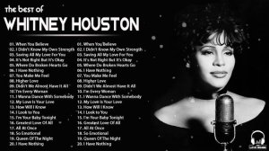 Whitney Houston Greatest Hits Full Album|| Best Songs of World Divas Whitney Houston Vol.8
