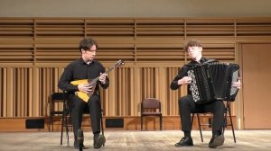 «Легенда о тачанке» Инструментальный дуэт, НСМШ Фёдор Сухов (балалайка) и Александр Эйзольд (баян)