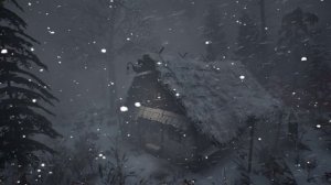 ЗВУКИ СНЕЖНОЙ БУРИ для СНА в 2025 году. Метель в церкви продолжается 5 часов. Воющий ветер