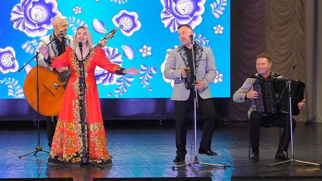 А.Заволокин "Гармонь обманная" Ансамбль "Вечёрка" (Новосибирск), и  Александра Лазарчук (Москва)