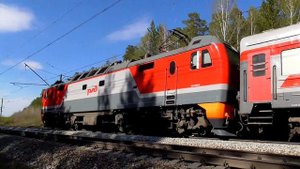 ЭП2К-267 со скорым поездом Челябинск - Санкт-Петербург