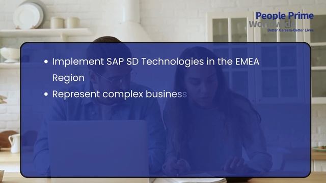 SAP Job Roles: SAP SD Consultant Wanted! | People Prime SAP Jobs