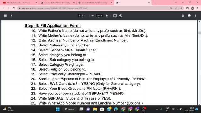 PhD Admission 2023 || GOVIND BALLABH PANT UNIVERSITY OF AGRICULTURE & TECHNOLOGY