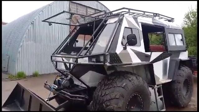 Цельнорамный вездеход с отвалом, под заказ и в наличии, за информацией пиши в комментарии. смотреть онлайн