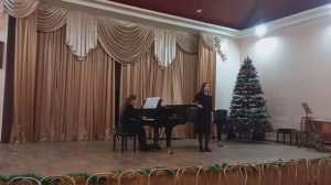 Концерт учащихся по классу вокала 25.12.2024