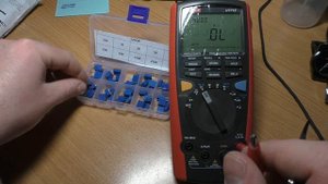 Набор многооборотных переменных резисторов с aliexpress с разными номиналами
