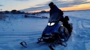 Sharmax SN-500 немного покатались. впечатления в описании #снегоход #sharmax #зима #туризм