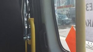 Поездка на Маршрутке ГАЗ-A65R35 Next по маршруту 32 Энгельс