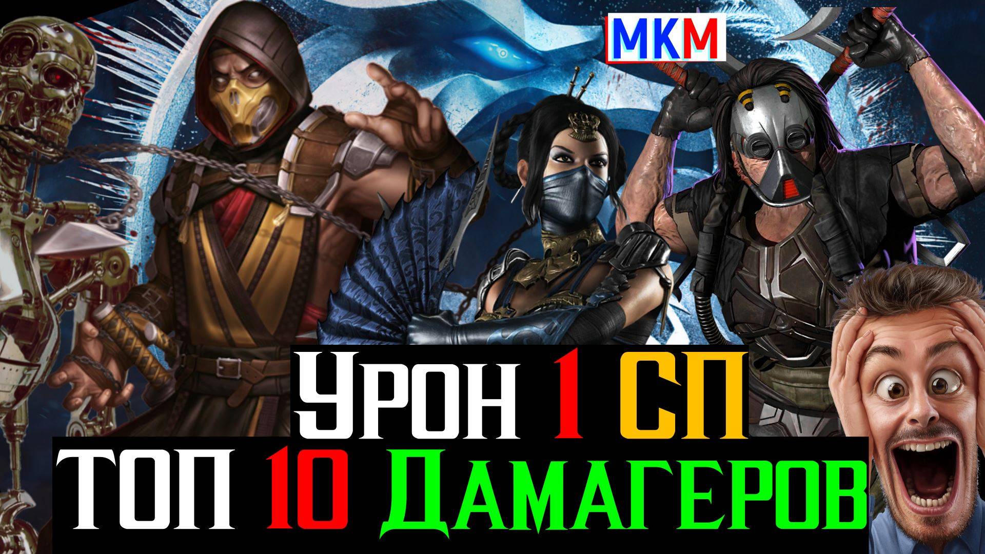 ТОП 10 Дамагеров на Урон 1 СП МКМ