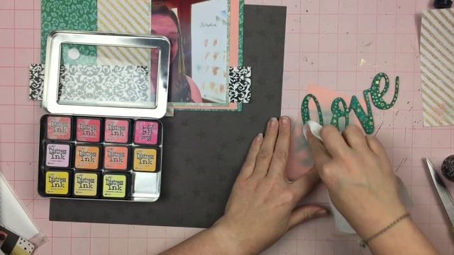 Scrapbook Process: Love Steak // Follow a Sketch February // Day 11