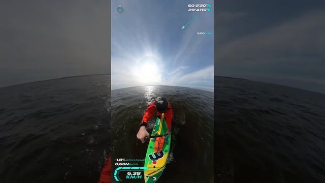 flip in the water. #supsurfing  #insta360onex2 #standuppaddle #saintpetersburg