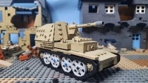 Обзор на лего немецкий танк САУ ,,Веспе,,