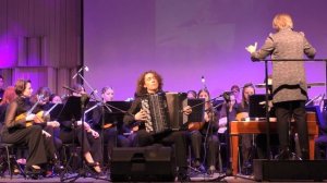 А.Тимошенко "Русская забубённая" Исп. ОРНИ студентов НГК, солист Михаил Пуртов (баян)