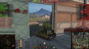 Мир танков,Бой на Бабахе 7 фрагов вытащил бой.