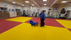 Защита от удара в лицо - осае гери.