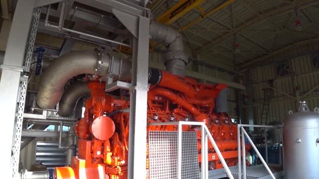 Unit projects: electric – Ariel JGT4, Siemens e-motor; thermic – Ariel JGD4, Waukesha P9394GSI