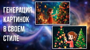 Кандински, 3 урок. Генерация картинок в своем стиле на сайте в нейросети Fusionbrain