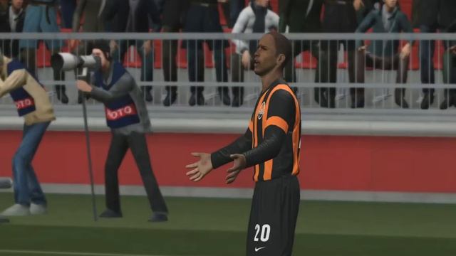 Отмененный гол Меганской Ольги от арбитра в PES2014