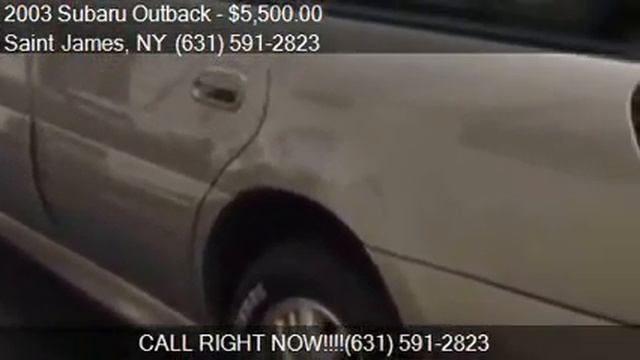 2003 Subaru Outback L.L. Bean Edition AWD 4dr Wagon for sale смотреть онлайн