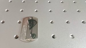 Лазерная гравировка по металлу " Змея "