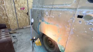 Подготовка к покраске/ из старой УАЗ буханки в ретро автобус