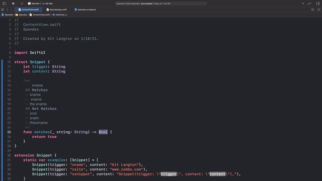 Building a Snippets App for macOS from nil