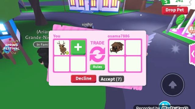 ЧТО ДАЮТ ЗА НЕОН ОЛЕНЯ!? АДОПТ МИ ТРЕЙДЫ ROBLOX смотреть онлайн