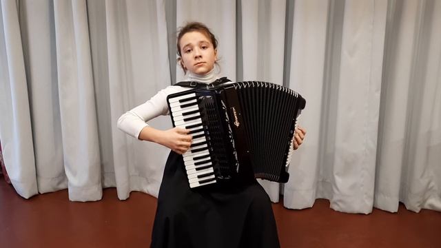 А.Т. Доренский "Осенний вальс" Аккордеонистка Шевырина Елизавета г.Кохмы