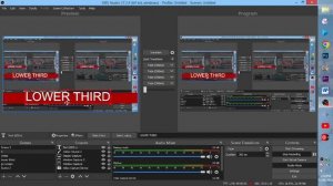 how to add lower 3rd in OBS
